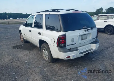 2002 Chevrolet Trailblazer из США, поврежденный, VIN 1GNDS13S322256632